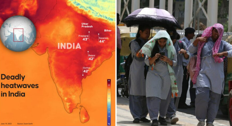 Топлотниот бран во северна Индија однесе 166 животи: жителите се плашат да излезат надвор