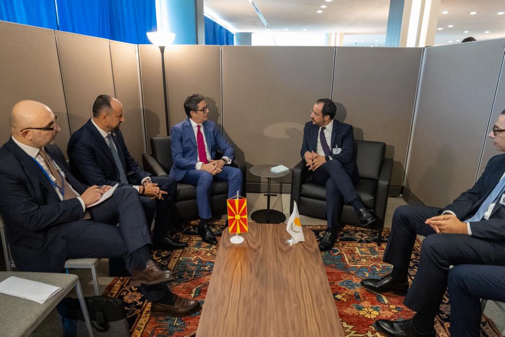 (Видео) Пендаровски-Христодулидис: Македонскиот претседател се заблагодари на поддршката од Кипар