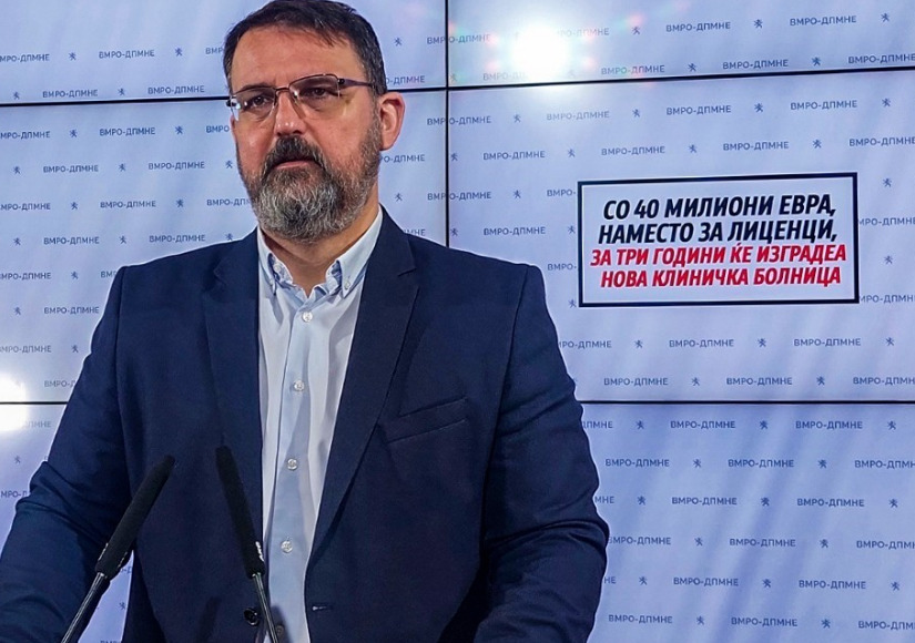 (Видео) Стоилковски: Со 40 милиони евра, наместо за лиценци, за три години ќе изградеа нова клиничка болница
