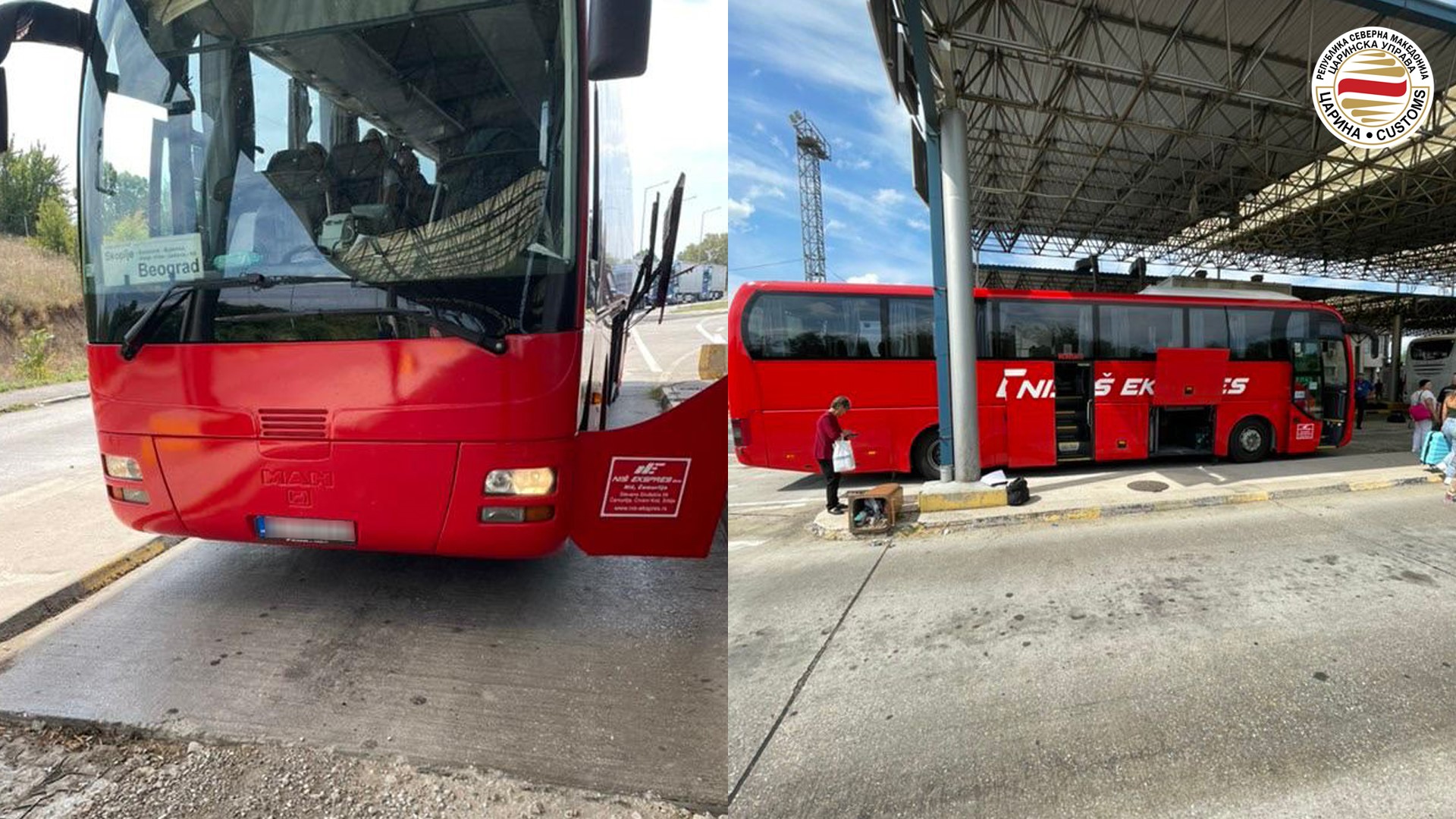Царинската управа заплени автобус со специјално адаптиран простор за криење на стока
