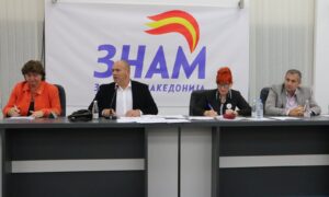 Димитриевски избран за претседател на партијата Движење Знам: Македонија се буди, време е за промени