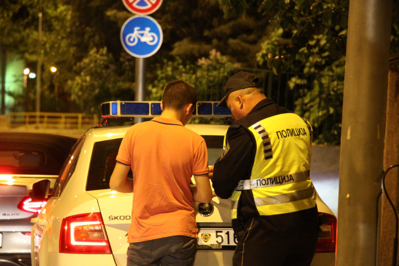 Полицијата во Скопје казни 264 возачи, 69 за брзо возење
