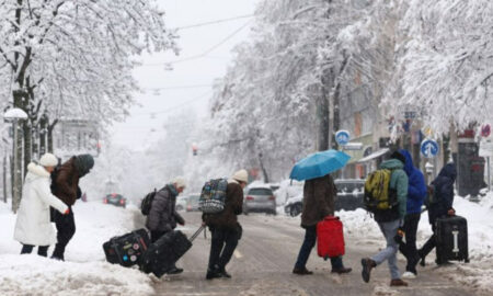 Снежен бран блокира делови од Германија, повеќе луѓе загинаа во сообраќајни несреќи