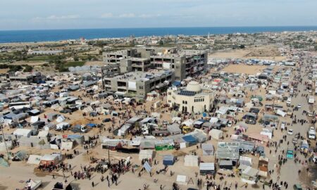 (Фото) Од птичја перспектива: еве каде живеат Палестинците додека траат борбите меѓу Израел и Хамас